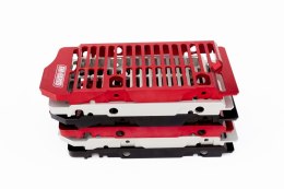 FM-PARTS OSŁONY CHŁODNICY (KRATKI) ALUMINIUM BETA '20-'22 KOLOR CZARNY