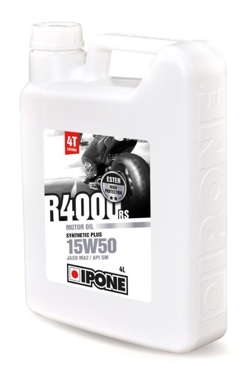 IPONE R4000 RS 15W50 OLEJ SILNIK SEMISYNTETYK 4L (ESTER, MA2) (AKC) (6)
