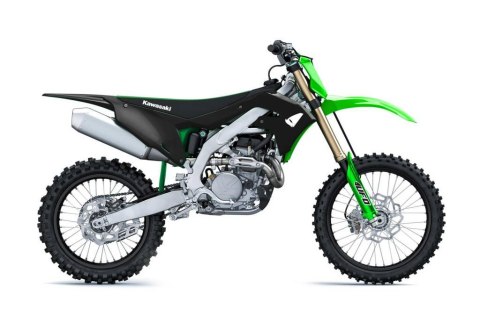 UFO KPL PLASTIKÓW KAWASAKI KXF 250 21, 450 19-21 BLACK/GREEN W ZESTAWIE OSŁ