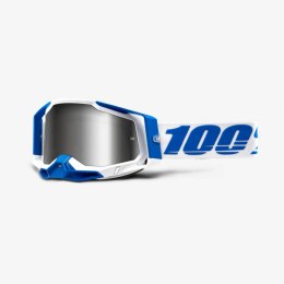 100 PROCENT GOGLE RACECRAFT 2 ISOLA -FLASH SILVER LENS - SZYBKA LUSTRO