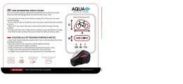 BIKETEC POKROWIEC WODOODPORNY AQUATEC NA JEDEN ROWER BLACK/SZARY ROZMIAR S