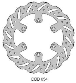 DELTA BRAKING TARCZA HAMULCOWA PRZÓD GAS-GAS 125/200/250/300/450 95-21, WAV