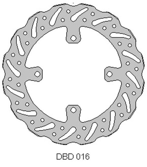 DELTA BRAKING TARCZA HAMULCOWA PRZÓD KAWASAKI KX 125 06-08, 250 KXF 09-14,