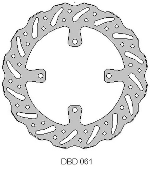 DELTA BRAKING TARCZA HAMULCOWA PRZÓD KX 250 15-21, 450 WAVE 270X109, 5X4MM 4X9, 5MM NG1151
