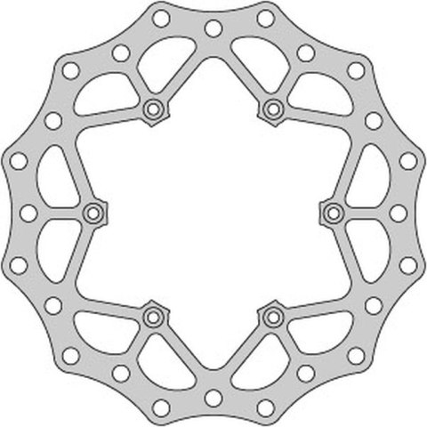 DELTA BRAKING TARCZA HAMULCOWA PRZÓD KTM 2T/4T 91-21, HUSABERG, HUSQVARNA,
