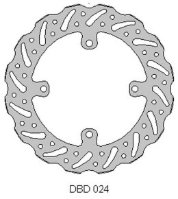 DELTA BRAKING TARCZA HAMULCOWA PRZÓD SUZUKI RMZ 250 07-21, 450 05-21, RMX45
