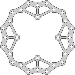 DELTA BRAKING TARCZA HAMULCOWA PRZÓD SUZUKI RMZ 250 07-21, 450 05-21, RMX45