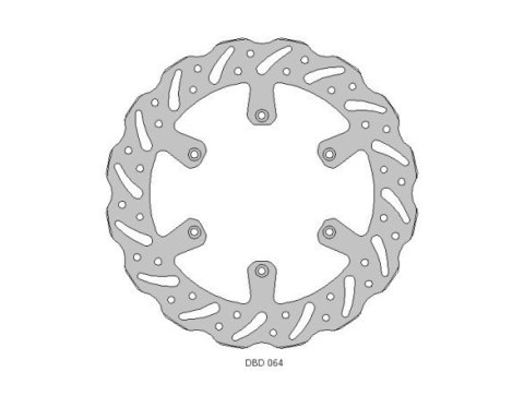 DELTA BRAKING TARCZA HAMULCOWA PRZÓD YAMAHA YZ 125 17-21, WRF/YZ/YZF 250 15