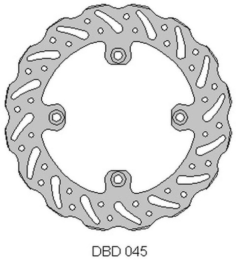 DELTA BRAKING TARCZA HAMULCOWA TYŁ BETA 250 RR '05-12, 525 RR '05-12, WAVE