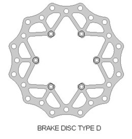 DELTA BRAKING TARCZA HAMULCOWA TYŁ BETA 2T/4T '13-21, WAVE ULTRA LIGHT
