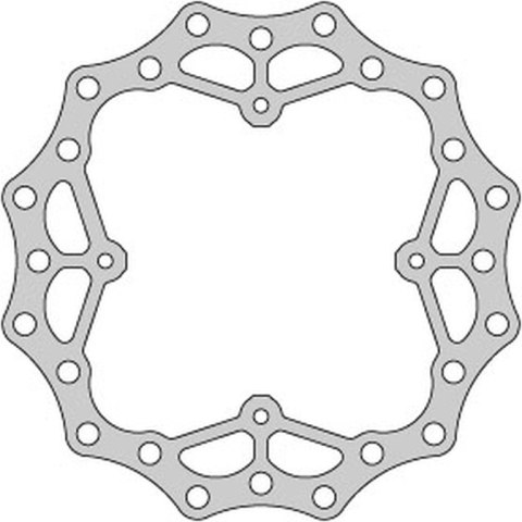 DELTA BRAKING TARCZA HAMULCOWA TYŁ HONDA CR 125 02-07, CRF 250 04-21, X 04-