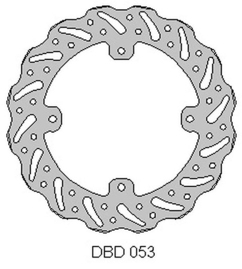 DELTA BRAKING TARCZA HAMULCOWA TYŁ HUSQVARNA TC 85 14-20, KTM SX 11-20, 250
