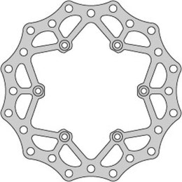 DELTA BRAKING TARCZA HAMULCOWA TYŁ KTM 2T/4T 91-21, HUSABERG, HUSQVARNA, GA