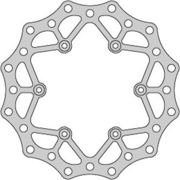 DELTA BRAKING TARCZA HAMULCOWA TYŁ YAMAHA YZ/WR 125 98-01, 250 YZF/WRF 400/