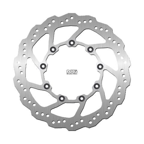 NG TARCZA HAMULCOWA PRZÓD KAWASAKI KLE 500 91-03 300X130X5 MM 9X10,5 WAVE