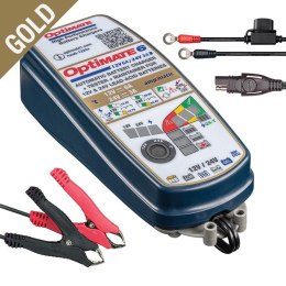 OPTIMATE ŁADOWARKA AKUMULATORÓW 6 AMPMATIC 12V 6A 6-240AH/24V 3A 3-120AH, S