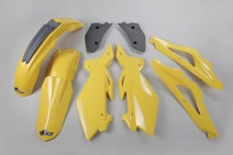 UFO KOMPLET PLASTIKÓW HUSQVARNA TC 125/250 05-07 UNI ŻÓŁTY/SZARY HU602E103
