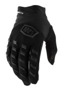 100 PROCENT RĘKAWICE AIRMATIC BLACK/CHARCOAL KOLOR CZARNY ` L