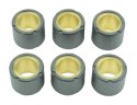 ATHENA ROLKI WARIATORA 6 SZT. 20 X 17 MM 9,5 GR. YAMAHA X-MAX/X-CITY/MAJEST