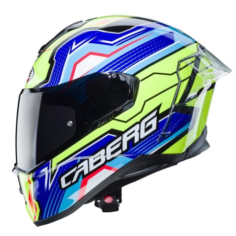 CABERG KASK INTEGRALNY Z BLENDĄ DRIFT EVO LB29 PINLOCK FLUO XXL PINLOCK