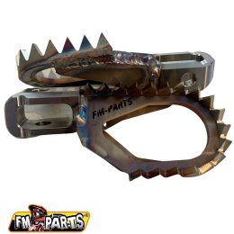 FM-PARTS OFFSET SPODNÓŻNKI KPL STAINLESS FOOTPEGS BETA `20-22 UNI STALOWY