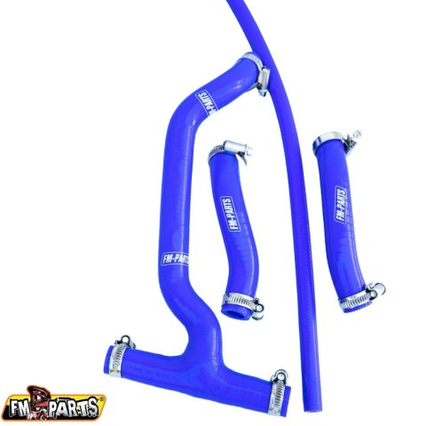 FM-PARTS SILIKONOWE WĘŻE/PRZEWODY CHŁODNICY SHERCO 250/300 13-22 UNI BLUE