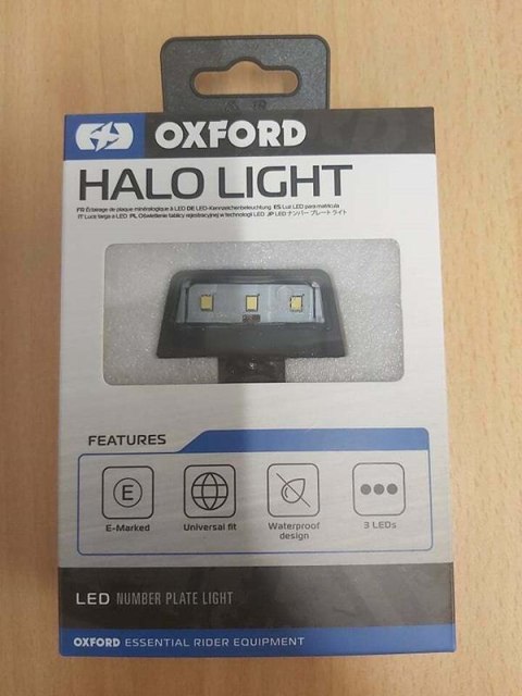 OXFORD PODŚWIETLENIE LED TABLICY REJESTRACYJNEJ HALO - TRZY MOCNE DIODY OXFORD PODŚWIETLENIE LED TABLICY REJESTRACYJNEJ HALO - TRZY MOCNE DIODY