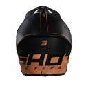 SHOT RACING KASK MOTO FURIOUS RAW 3.0 BLACK BRONZE MATT KOLOR BRĄZOWY MAT/CZARNY M