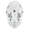 SHOT RACING KASK MOTO LITE SOLID WHITE GLOSSY 2.0 KOLOR BIAŁY BŁYSZCZĄCY L
