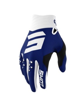 SHOT RACING RĘKAWICE MOTO CONTACT BLUE /BIALY 08