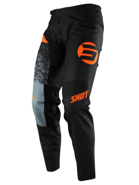 SHOT RACING SPODNIE MOTO CONTACT ROLL ORANGE 26