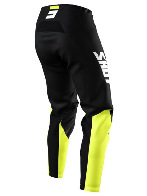 SHOT RACING SPODNIE MOTO DEVO RAW BURST NEON YELLOW KOLOR CZARNY/ŻÓŁTY/BIAŁY 28
