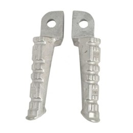 BIKETEC ZESTAW PODNÓŻKÓW PODNÓŻKI HYOSUNG GT 250R 04-17, 650R 04-17 SILVER
