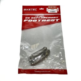 BIKETEC PARTS ZESTAW PODNÓŻKÓW KIEROWCY DUCATI 848/1098/1198 '08-13 SILVER