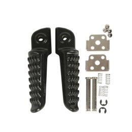 BIKETEC ZESTAW PODNÓŻKÓW PODNÓŻKI PASAŻERA KPLNY Z MOCOWANIAMI KAWASAKI ZX-