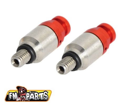FM-PARTS ODPOWIETRZNIK AMORTYZATORÓW SHOWA/KAYABA M5 KOLOR CZERWONY