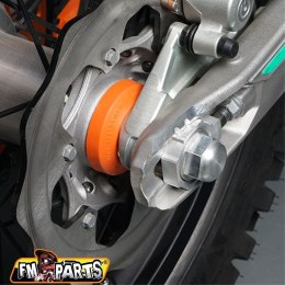 FM-PARTS OSŁONY ŁOŻYSKA KOŁA PRZEDNIEGO KOMPLET KTM/HUSQVARNA 15-22 ORANGE