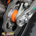 FM-PARTS OSŁONY ŁOŻYSKA KOŁA TYLNEGO KOMPLET KTM/HUSQVARNA 03-22 ORANGE
