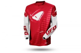 UFO KOSZULKA KIMURA CROSS DZIECIĘCA/JUNIOR/KID RED/BIAŁY ROZMIAR S -KOLEKCJ