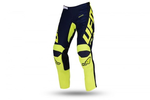 UFO SPODNIE KIMURA CROSS DZIECIĘCE/JUNIOR/KID BLUE/ŻÓŁTY NEON ROZMIAR XXS/E