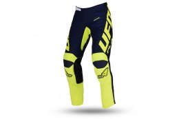 UFO SPODNIE KIMURA CROSS DZIECIĘCE/JUNIOR/KID BLUE/ŻÓŁTY NEON ROZMIAR XS/EU