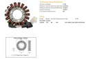 DZE STATOR YZF 600 R6 99-02 OEM 5EB-81410-00-00