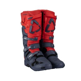 LEATT BUTY CROSS 4.5 ENDURO BOOTS RED GRANATOWY/RED FLUO ROZMIAR 42/26.5 CM