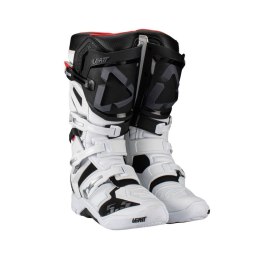 LEATT BUTY CROSS 5.5 FLEXLOCK BOOTS WHITE WHITE/BLACK ROZMIAR 48 / 31.5 CM