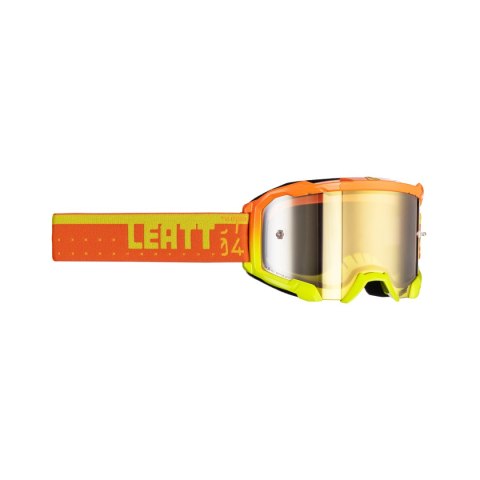 LEATT GOGLE VELOCITY 4.5 IRIZ CITRUS BRONZ UC 68% - ORANGE/ŻÓŁTY FLUO