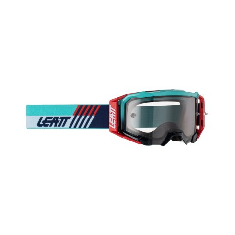 LEATT GOGLE VELOCITY 5.5 AQUA LIGHT GREY 58% - CZERWONY/GRANATOWY/NIEBIESKI