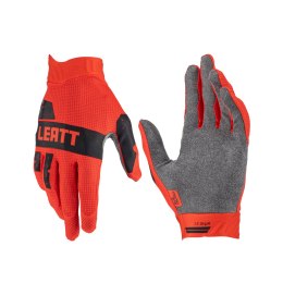 LEATT 2023 RĘKAWICE MOTO 1.5 GRIPR GLOVE RED KOL. CZERWONY CZARNY ROZM M