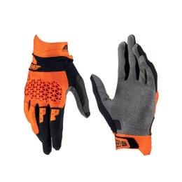 LEATT 2023/2024 RĘKAWICE MOTO 3.5 LITE GLOVES ORANGE ORANGE/BLACK ROZMIAR S