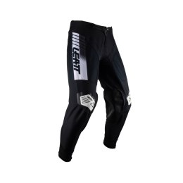 LEATT (2023) SPODNIE MOTO 4.5 PANT BLACK KOLOR CZARNY/BIAŁY ROZMIAR M