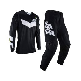LEATT ZESTAW KOSZULKA + SPODNIE MOTO RIDE KIT 3.5 BLACK BLACK/WHITE M
